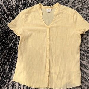 J.Jill yellow blouse